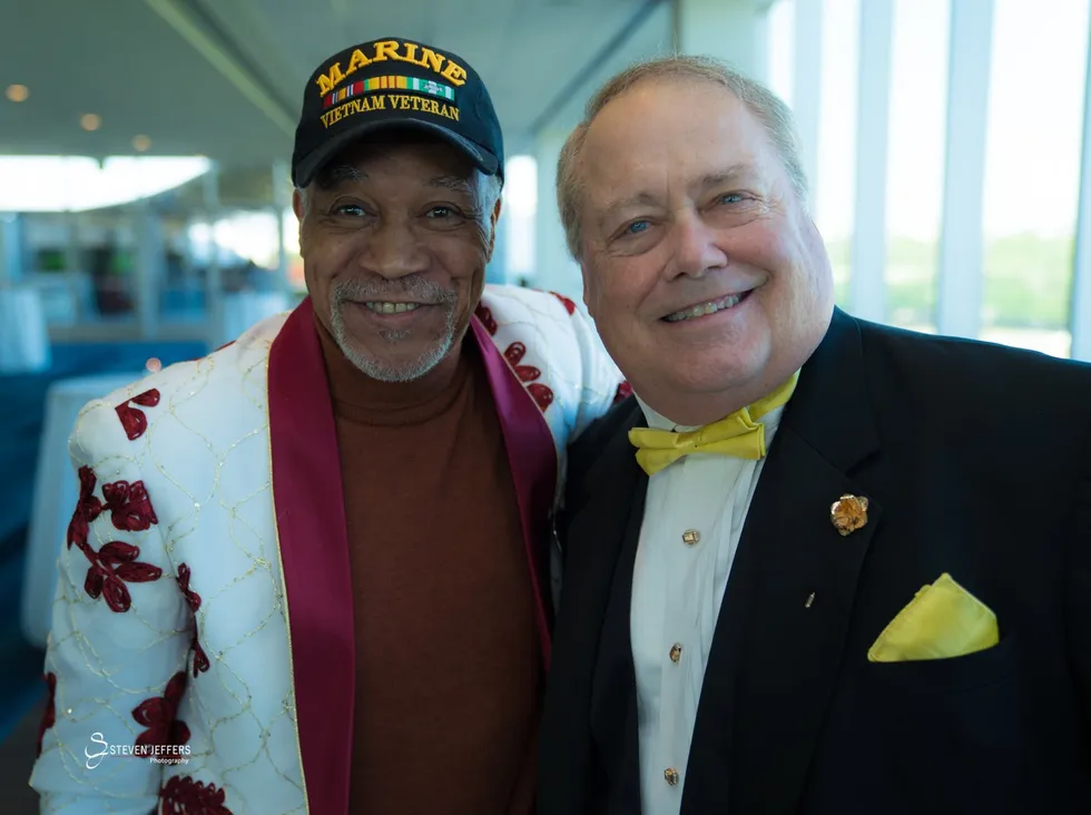 GC "Lead Singer" Cameron, Spinners & Temptations. Yellow Rose Gala